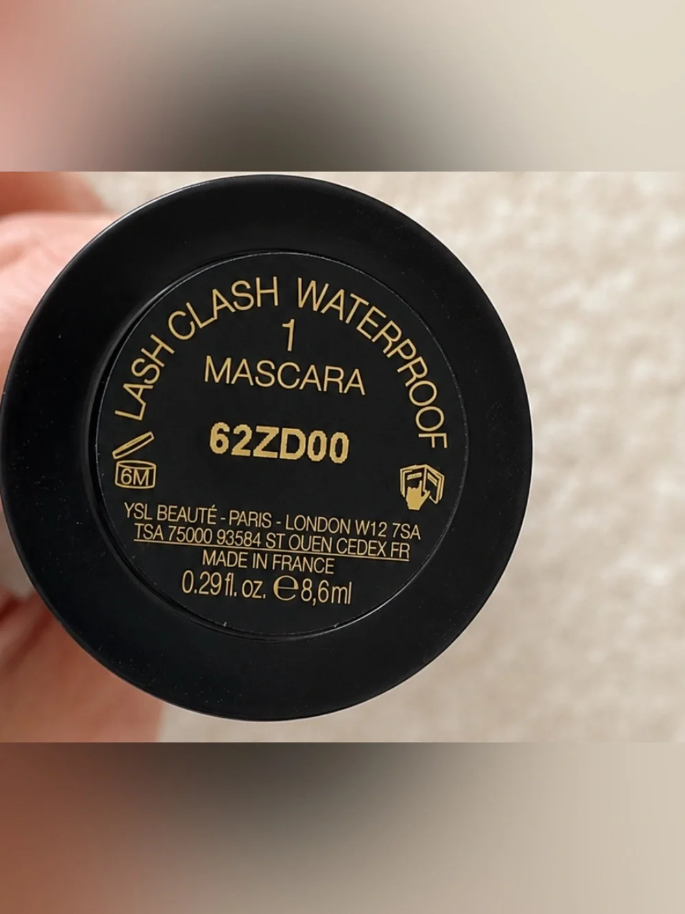 Yves Saint Laurent Lash Clash Black Waterproof Mascara New without Box